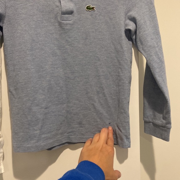 TWO Lacoste shirts for 10YR olds, slim fit, great condition - Picture 12 of 14